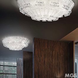 Crystal ceiling lamp