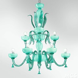 Chandelier in crystal