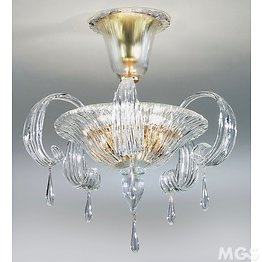 Crystal ceiling lamp